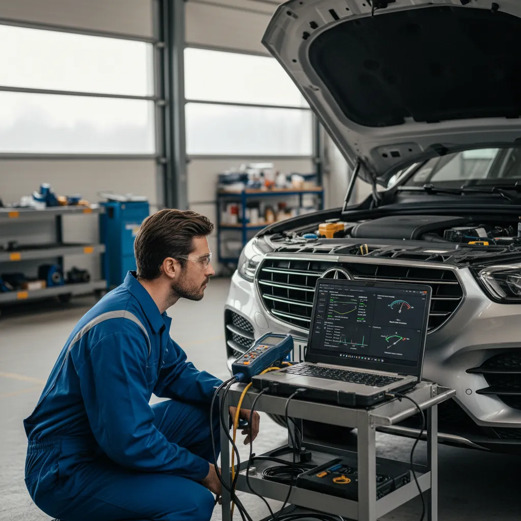 Le diagnostic à la valise permet de mesurer le taux de chargement du FAP et de lancer une régénération forcée