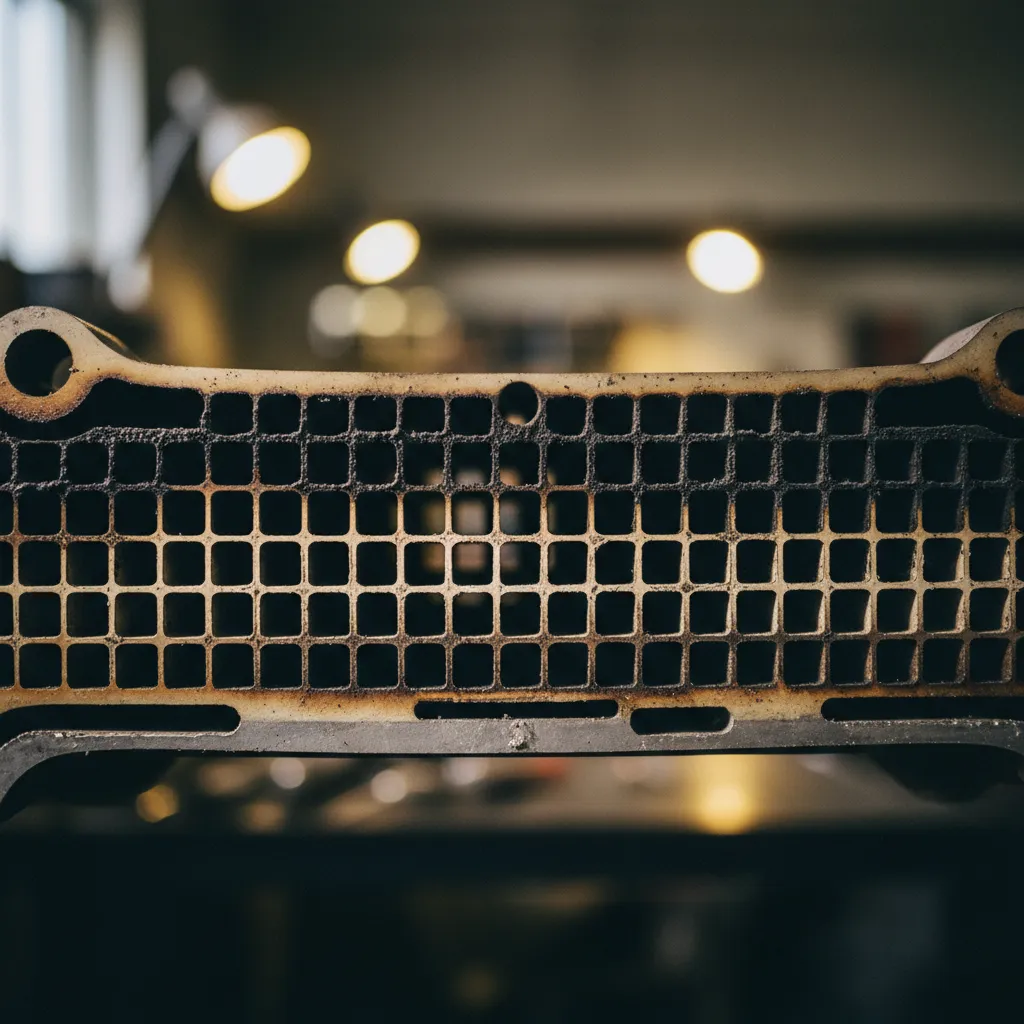 Structure en nid d'abeille à l'intérieur d'un catalyseur ouvert