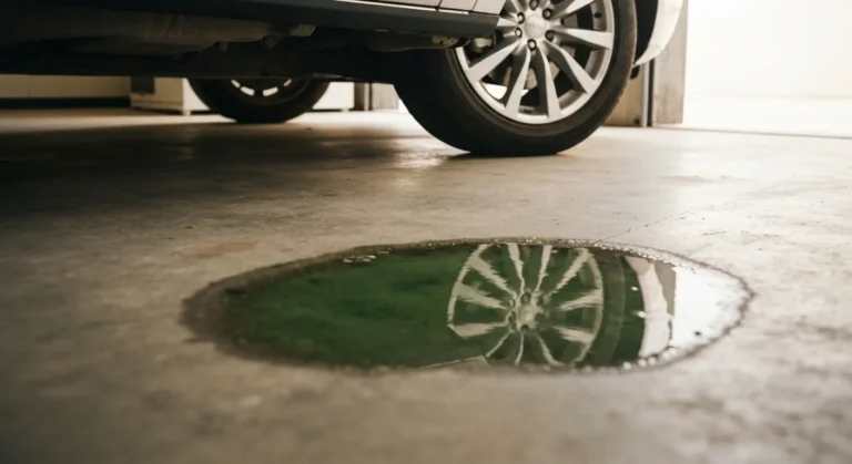 Flaque sous la voiture : identifier le liquide qui fuit en 5 minutes
