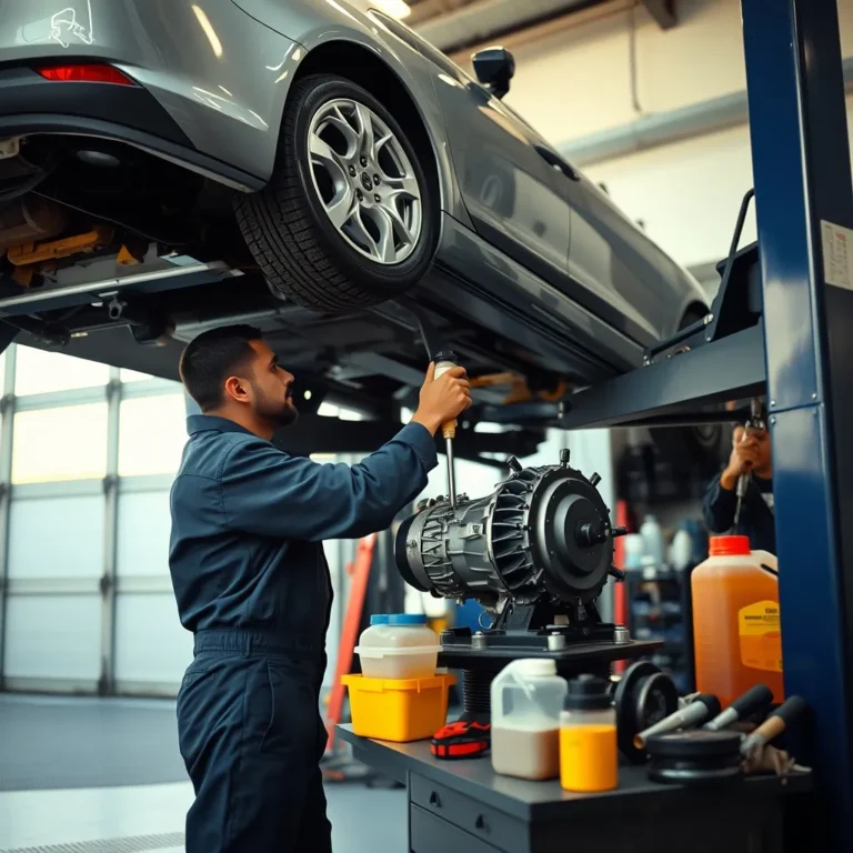 Vidange boîte automatique : coût et garages comparés