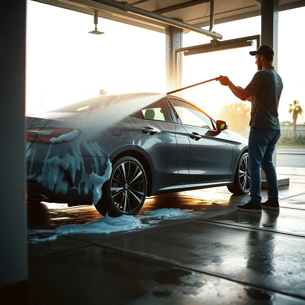 Le lavage haute pression manuel en piste est le point fort d'Hydrostar