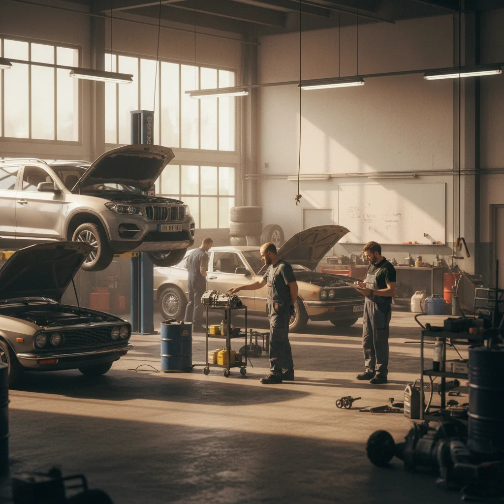 Vidange boîte automatique : coût et garages comparés