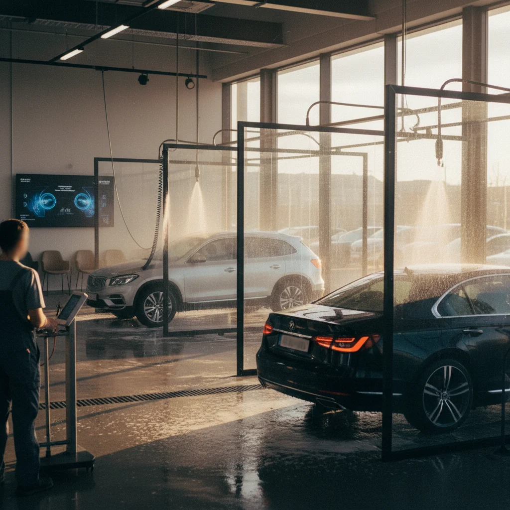 Lavage auto sans contact : prix et stations près de vous