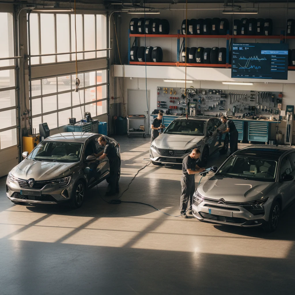 Tableau consommation Renault, Peugeot, Citroën : comparatif 2026