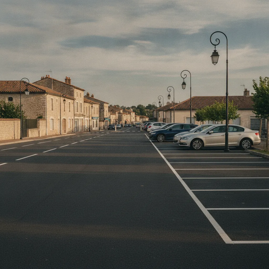 Le stationnement sur l'aire de covoiturage est gratuit et accessible 24 heures sur 24