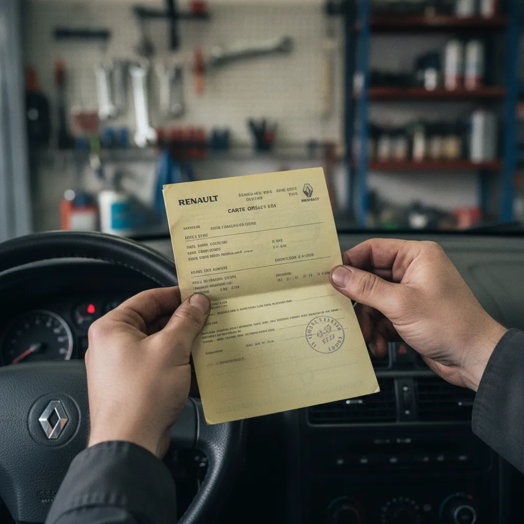 La carte grise permet de récupérer le code autoradio auprès d'un concessionnaire Renault