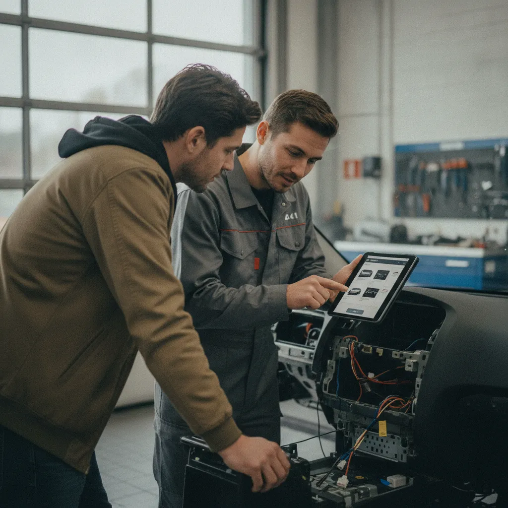 Prendre le temps de discuter avec l'installateur permet de choisir la solution la plus adaptée à son véhicule