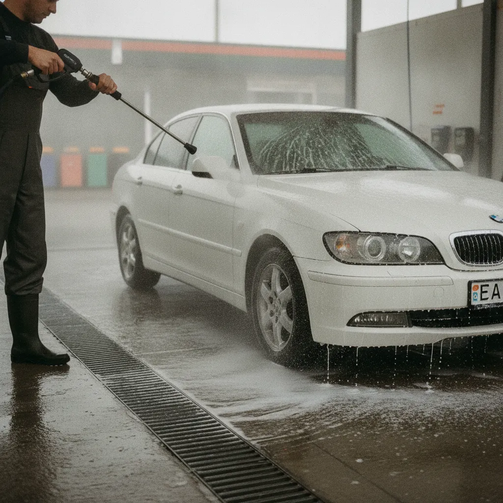 Lavage haute pression en libre-service : l'option la plus économique pour les automobilistes
