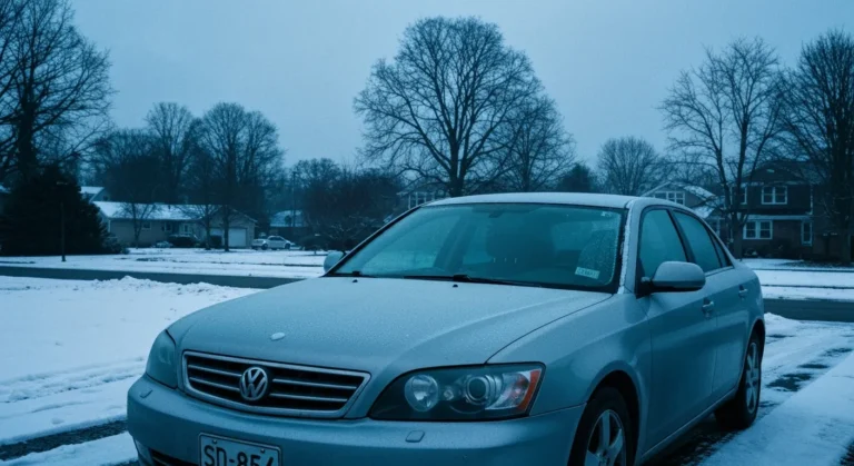 Préparer sa voiture pour l’hiver : antigel, batterie, pneus et kit de survie