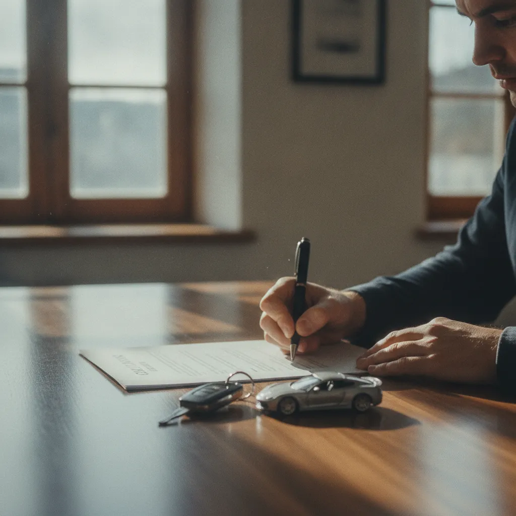 La signature d'un contrat de leasing automobile nécessite une lecture attentive des conditions générales