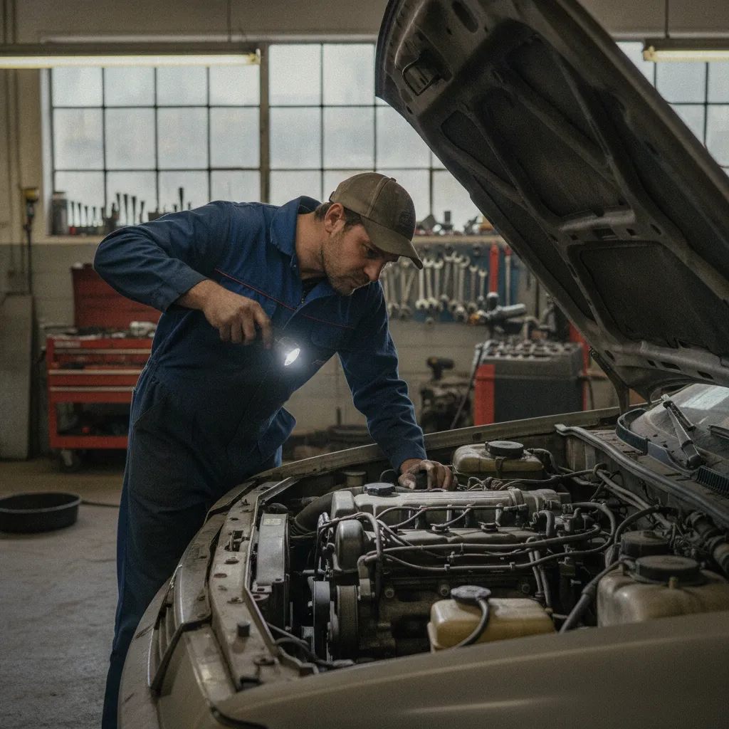 Faire inspecter le véhicule par un mécanicien avant de finaliser le crédit auto