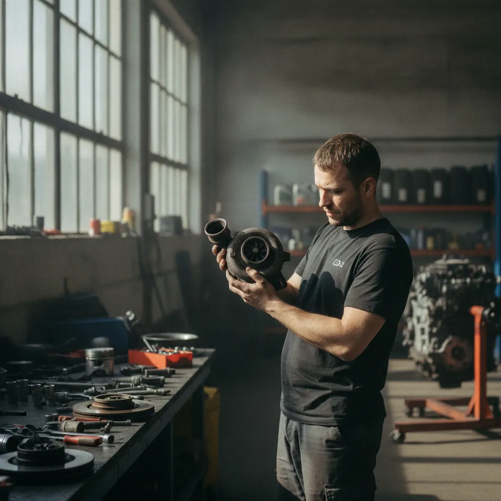 Vérification d'un turbo d'occasion avant installation sur le véhicule
