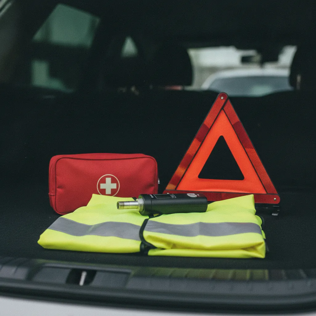 Les accessoires de sécurité obligatoires à toujours conserver dans son véhicule