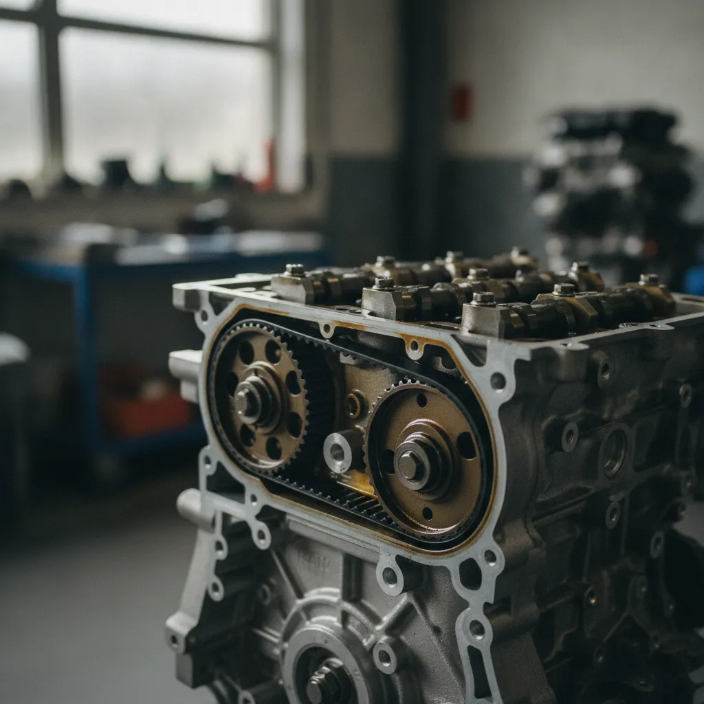 Le moteur PureTech utilise une courroie humide immergée dans l'huile moteur