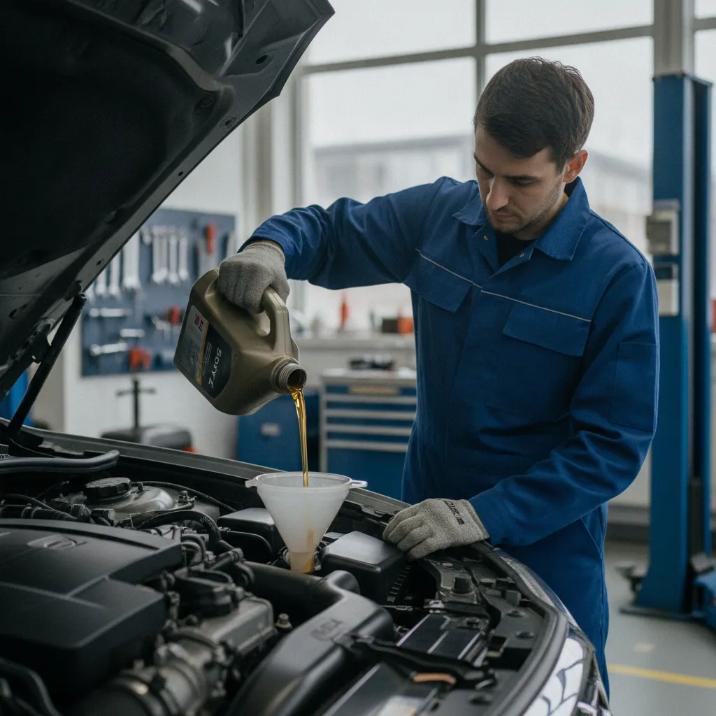 La vidange d'huile moteur constitue l'opération de base de toute révision automobile