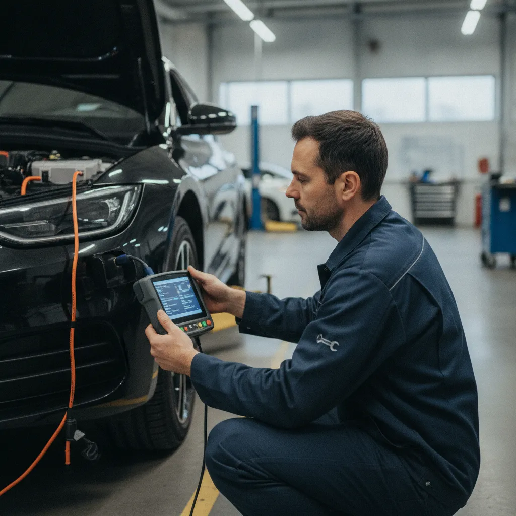 Le diagnostic électronique permet de détecter les codes défaut lors de la révision constructeur