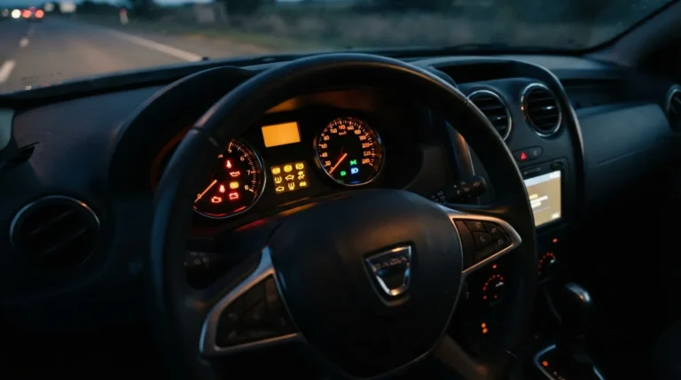 Voyants du tableau de bord Dacia Duster : signification et urgence