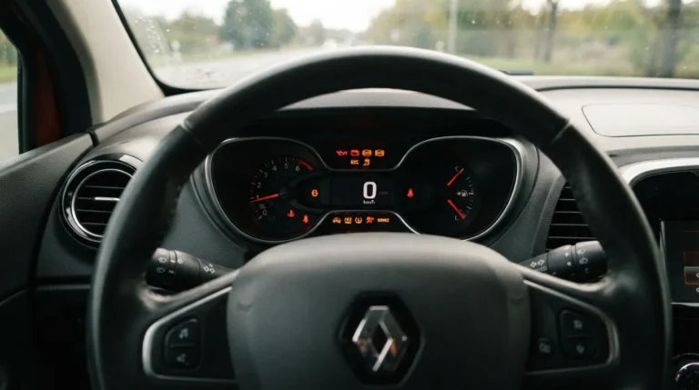 Voyants du tableau de bord Renault Captur : lesquels imposent l’arrêt ?